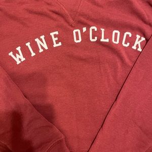 Cropped sweatshirt so soft!